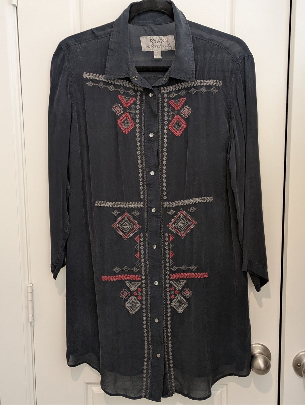 Ryan Michael Sueded Caviar Tunic/Dress - L